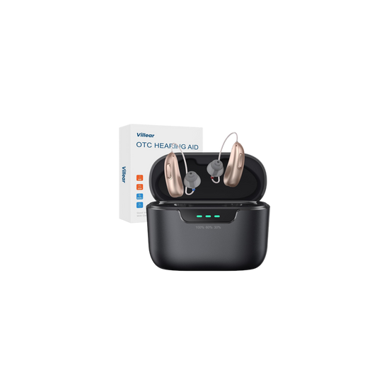 Rechargeable OTC Hearing Aids for Seniors & Adults with Clear Conversations
